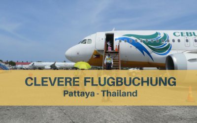 Geld sparen beim Flug buchen nach Bangkok / Pattaya