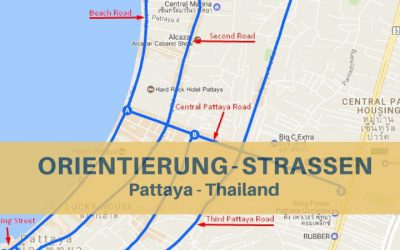 Orientierung in Pattaya – Die wichtigsten Straßen